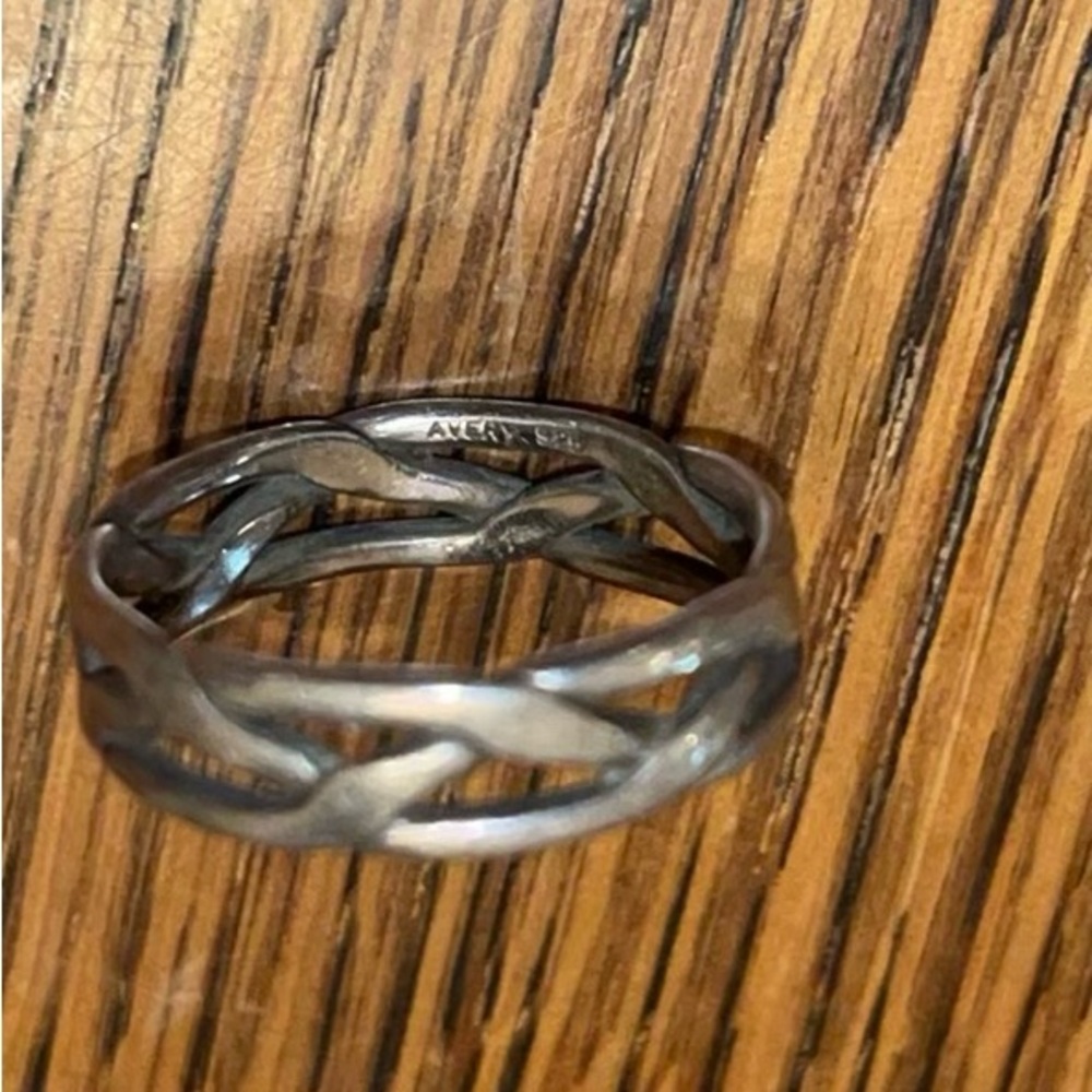 James Avery Silver 925 Wedding Band. Check edited size. - Picture 4 of 4